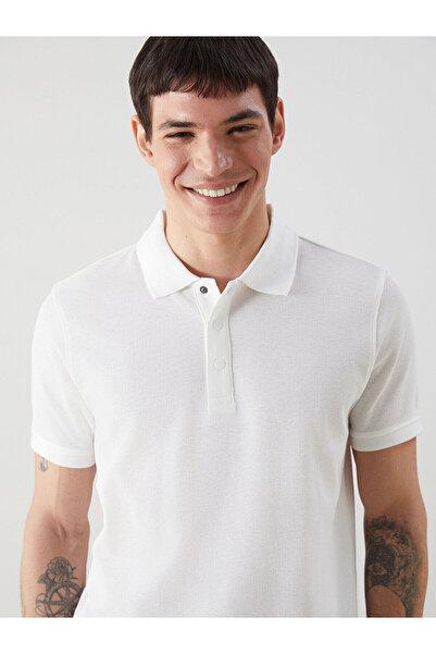 LC Waikiki تيشيرت رجالي بأكمام قصيرة وياقة بولو للموسم الجديد - S5EI28Z8