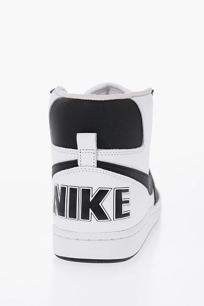 Nike Comme Des Garcons Homme Plus Two-Tone Leather Terminator Hig