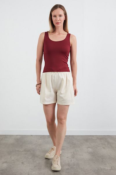 Fulla Moda Basic U Collar Body