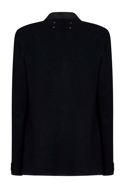 Maison Margiela Jachetă blazer cu un singur rând de nasturi din lână Maison Margiela