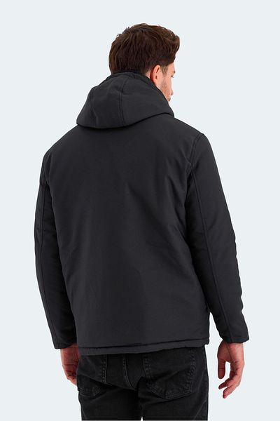 Slazenger HEAVEN Ανδρικό Παλτό & Παλτό Μαύρο