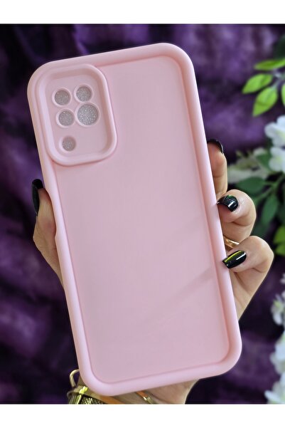 Magic Ring Huawei P40 Lite Uyumlu Darbe Korumalı Köşe Destekli Mat Pembe Kılıf