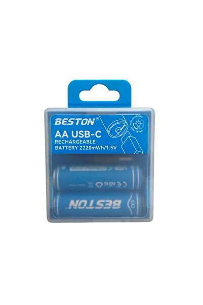 AXWER AA Kalem Pil Şarj Edilebilir USB-C 2220mWh/1.5V