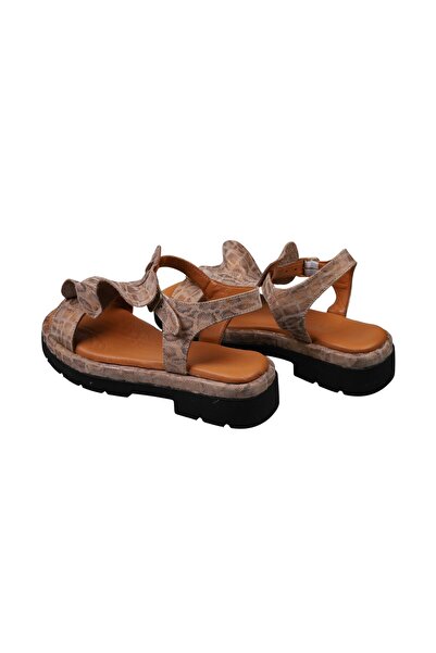 Lady Mia Fleura Genuine Leather Multicolor Women's Sandals