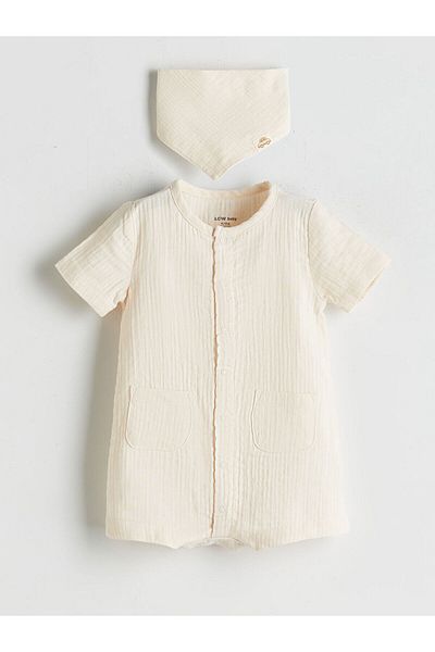 LC Waikiki Baby Boy Rompers and Bib Set of 2