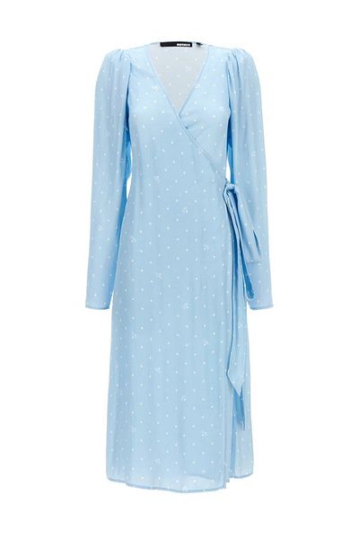 Rotate birger christensen Rochie Birger Christensen „Texturată Midi Wrap”