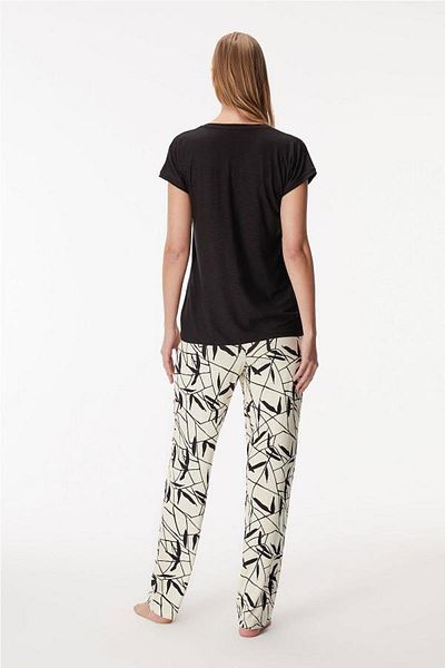 Anıl Man11361 Women's T-Shirt and Pants Set