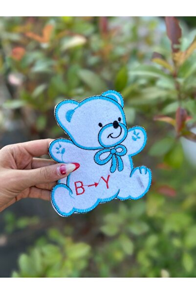 Gönülden Tasarım ACCESORIUM DE CUCEREȚĂ BĂTĂLĂ DE URȘIȚĂ 14X12 CM ALBASTRU