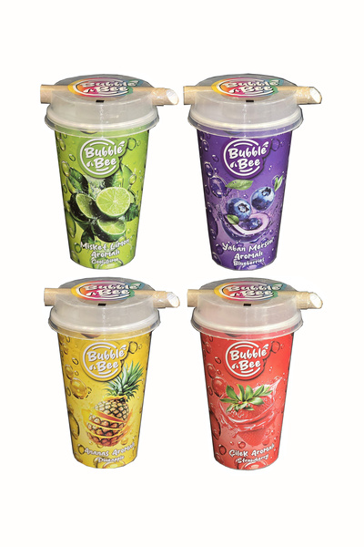 ÖMÜR BOZA BUBBLE BEE DÖRT LEZZET KARMA KOLİ - 8 ADET