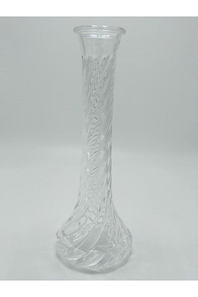 Ebruli hediyelik Handmade Auger Model Glass Carnation 25cm