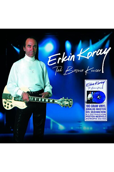 Store Sora Plak Erkin Koray Tek Başına Konser (Mavi Plak)