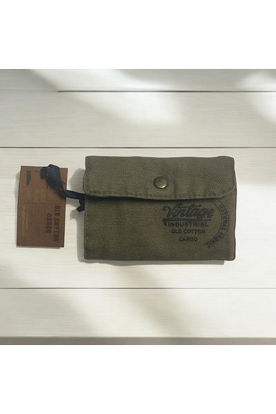 Old Cotton Vintage Casual Unisex Wallet New Rialto 6118