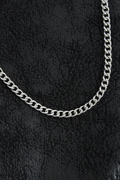 Clariss 316L Steel Thick Chain Model Silver Color Men's Necklace