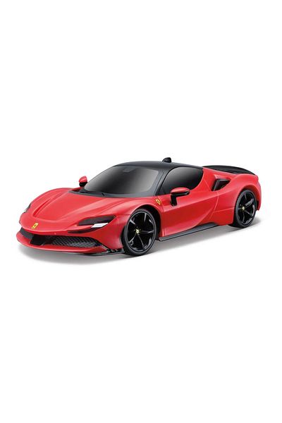 Maisto FERRARI SF90 STRADALE ROAD CAR WITH SOUNDS AND LIGHTS 1 TO 24 SCALE