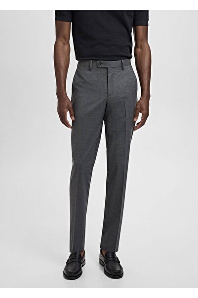 MANGO Man Turin %100 saf yün pantolon