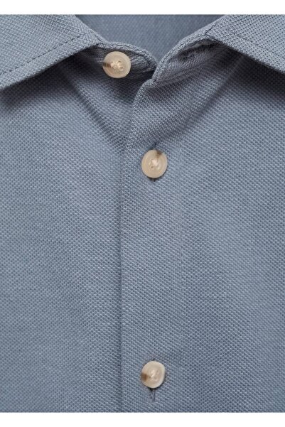 MANGO Kids Düğümlü koton gömlek