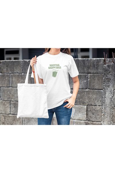 YEACHY Unisex Matcha Lover εμπριμέ μπλουζάκι