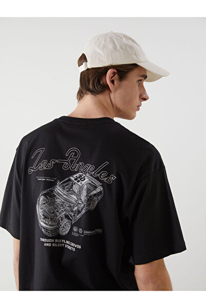 LC Waikiki Vizyon New Season Crew Neck Printed Men's T-Shirt