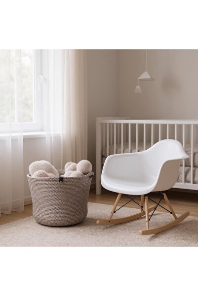 trendtrade سلة متعددة الأغراض بلون كريمي