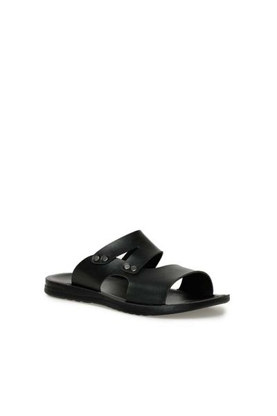 FLEXALL CFA Black Comfort Men's Slippers 101380076