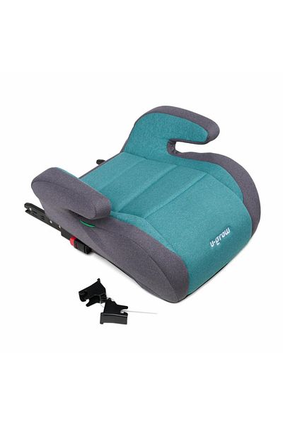 U-Grow Inaltator auto 125-150, omologare R129 cu isofix , negru/rosu