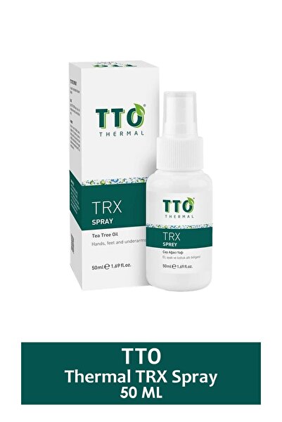 TTO Trx El,ayak, Koltuk Altı Terleme Önleyici Sprey 50 ml (çay Ağacı Yağı / Tea Tree Oil )