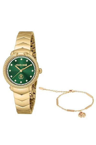Roberto Cavalli RC5L095M0035 Sincera Analog Watch for Women With Bracelet