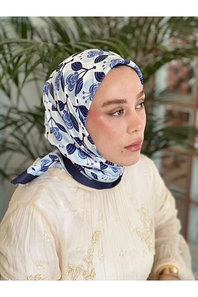 Modakaşmir Orchid Pattern Tanca Scarf
