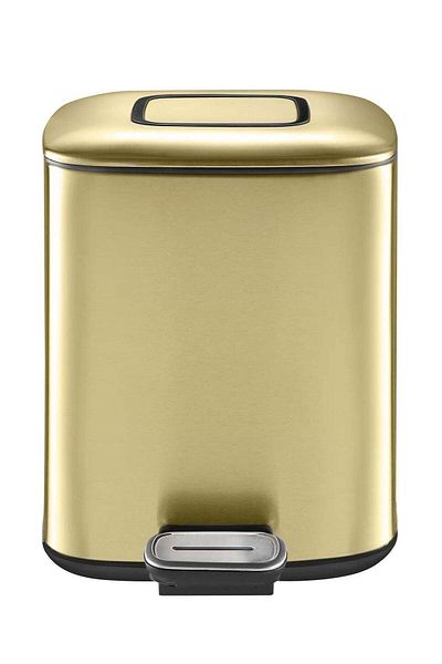 EKO REGENT SERIES | Brushed Stainless Steel Finish | Soft-Closing | Fingerprint-Resistant | Pedal Trash