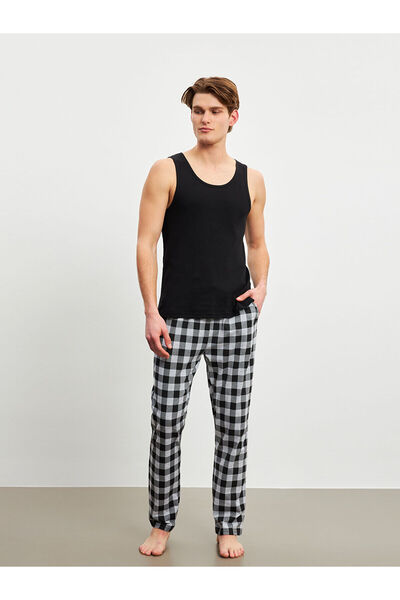 LC Waikiki Peak New Season Standard Fit Plaid Men's Pajama Bottoms