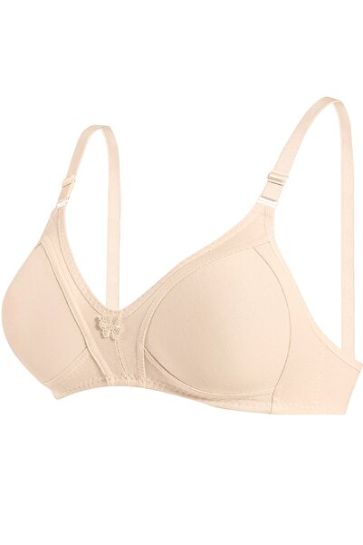 Ebru Bumbac bumbac moale Sutien fără sârmă efect modelator Minimizer EBRU1001