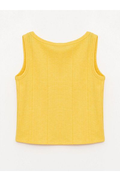 LC Waikiki Sari Crew Neck Girl's Undershirt