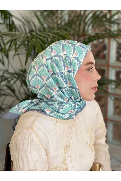 Modakaşmir Petalia Pattern Tanca Scarf