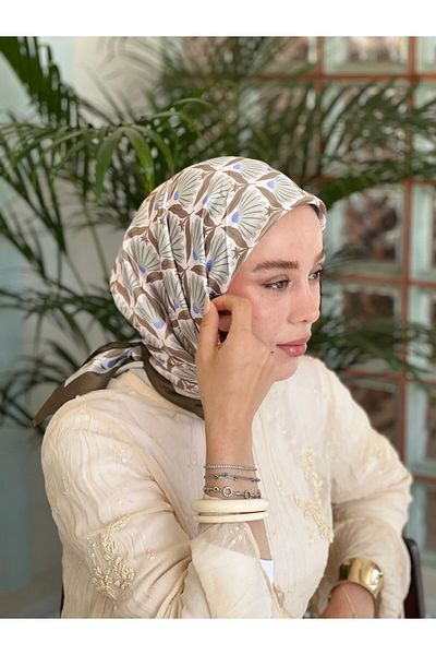 Modakaşmir Petalia Pattern Tanca Scarf