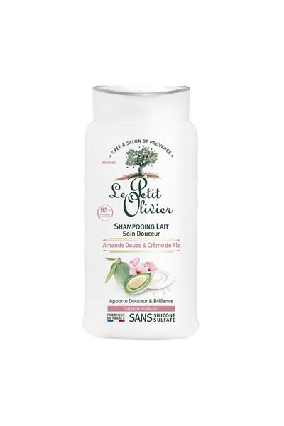Le Petit Olivier Milk Shampoo Almond & Rice Cream 250ml