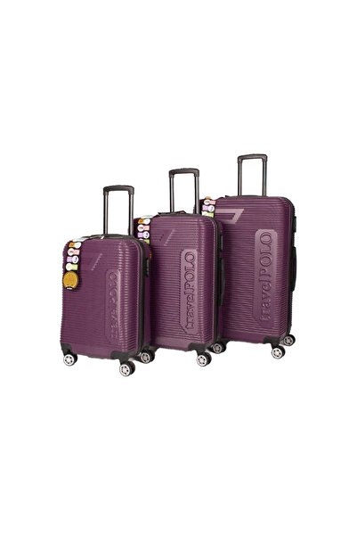 Banadabak POLO VALİZ ABS A1011 MÜRDÜM 3 LÜ SET(1 ADET FİYATIDIR)