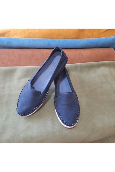 KAPAR Balerini Rok din piele nubuc 100% autentică