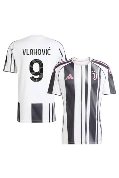 MONTENERO Juventus 2025/26 Dusan Vlahovic Home Jersey