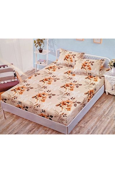 Pucioasa Husa de Saltea cu Elastic Casa Pucioasa, 180x200 cm, Set cu 2 Fete de Perna 80x52 cm