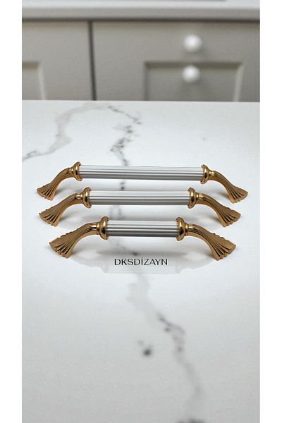 DKSDİZAYN Sembol 160 mm Handle Furniture Drawer Cabinet Handle 1St Class Metal and Aluminum Ultra Quality Handle