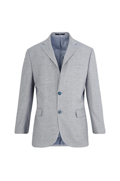 Uki MAVİ Casual Mono Yaka Ceket