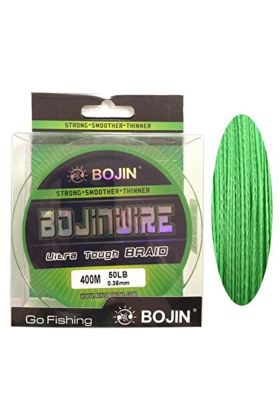 Genel Markalar Bojin 4X Braid Yeşil İp Misina 0.35MM 400MT