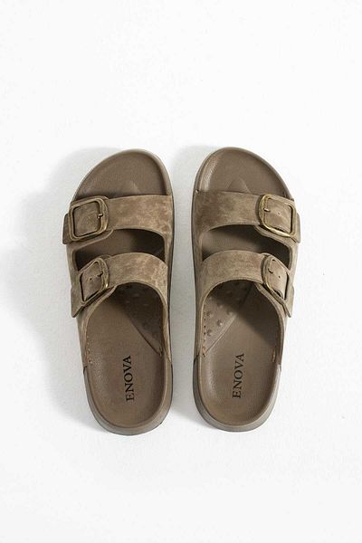 mackrock sports Men's Orthopedic Comfortable Sole Stitched Men's Comfortable Slippers