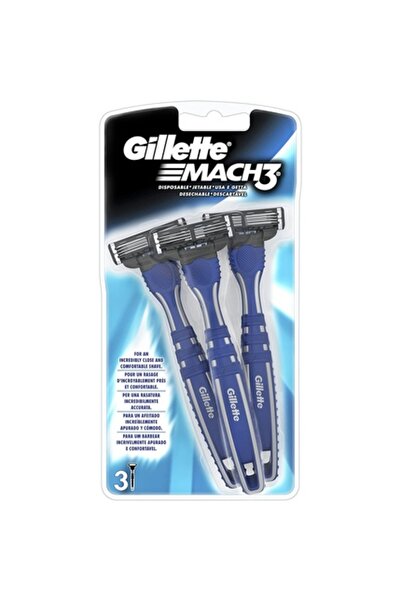 Gillette Aparat de ras de unică folosință, Gillette Mach3, 3 unități