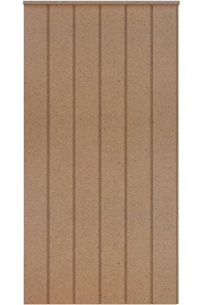 ENTEK TASARIM Dekoratif Ahşap Duvar Paneli (54 X 105 Cm) Boyanabilir 10 Mm Ha...