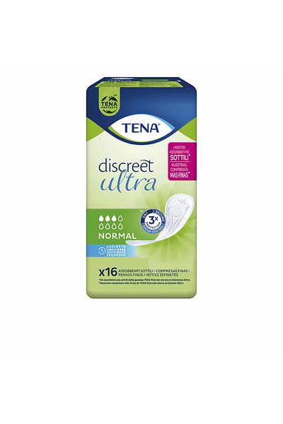 Cartago Incontinence pads, TENA Discreet Ultra Normal, 16 pcs