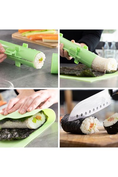 InnovaGoods Set Sushi cu Rețete Suzooka InnovaGoods 3 Piese
