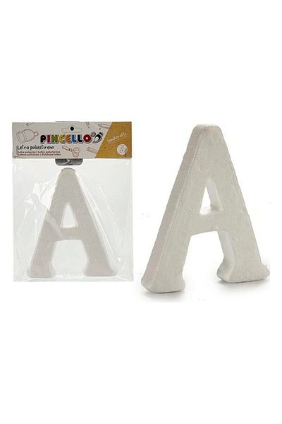 Wincell Letter A Polystyrene 10 cm, Pincello