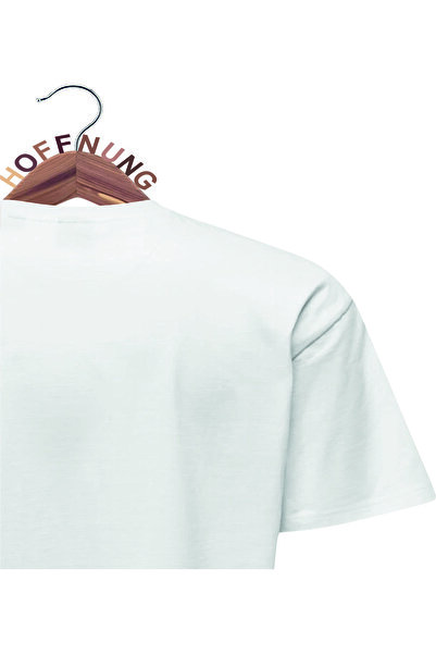 HOFFNUNG Μπλουζάκι Unisex Ανδρικό/Γυναικείο με λαιμόκοψη LOS ANGELES με τύπωμα oversized