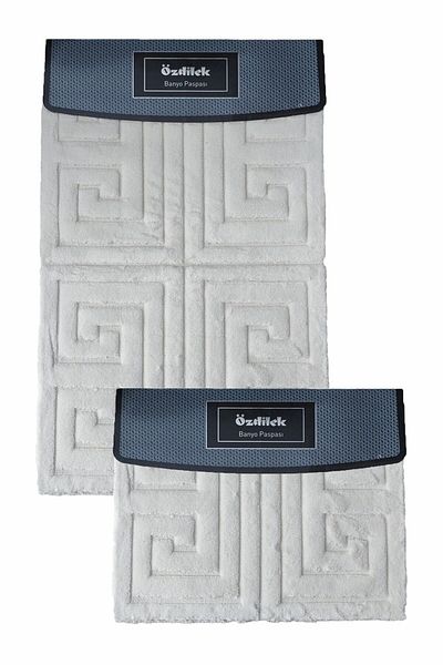 Özdilek Özdilek Cotton Toilet Set - Ecru Color